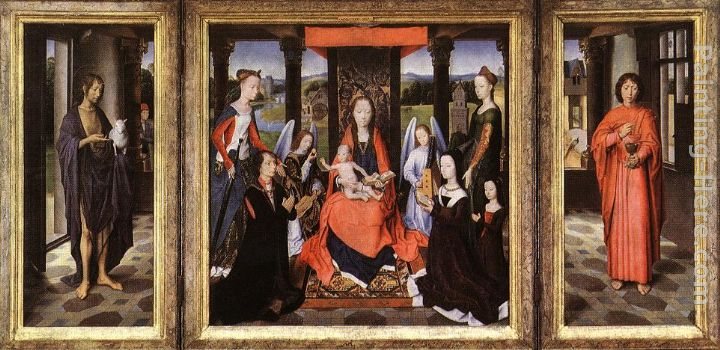 Hans Memling The Donne Triptych
